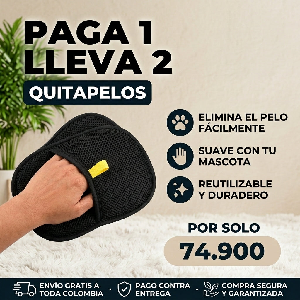PetGlove Pro® | Guante Quitapelos para Mascotas