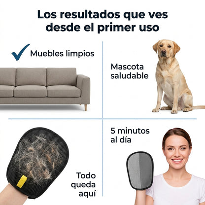 PetGlove Pro® | Guante Quitapelos para Mascotas