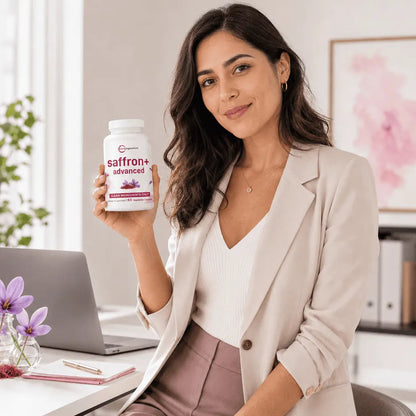 Saffron+ Advanced® | Equilibrio emocional · Fórmula adaptógena avanzada