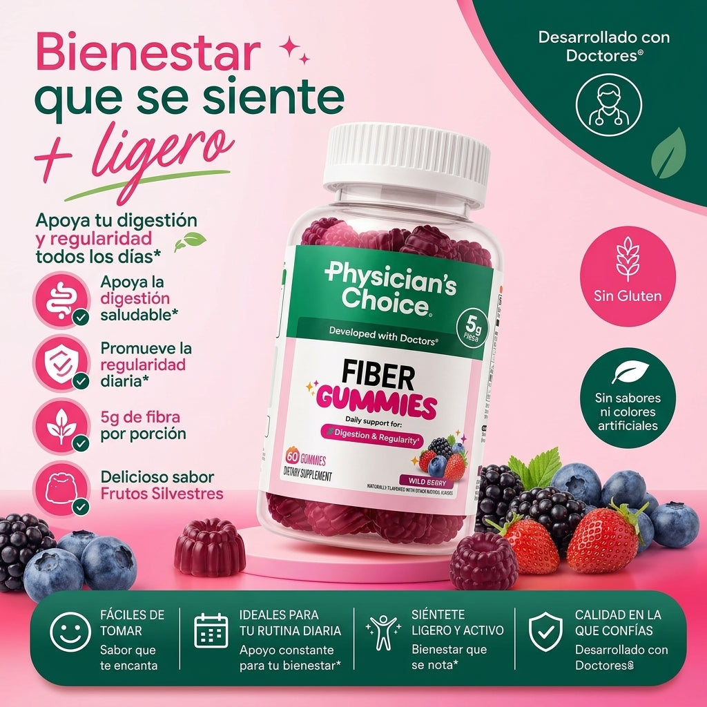 FiberGom® | Gomitas de Fibra para la Digestión