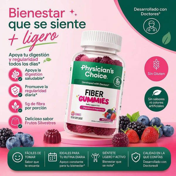 FiberGom® | Gomitas de Fibra para la Digestión