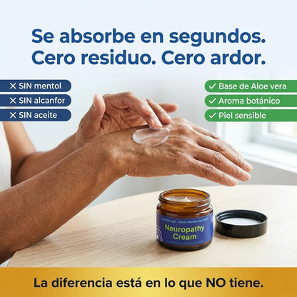 Aplicación en manos — absorción inmediata