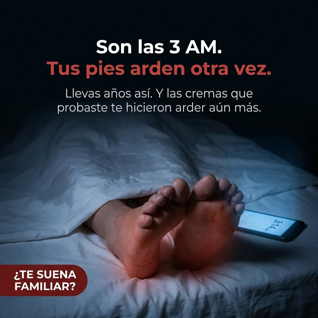 Problema — Son las 3AM, tus pies arden