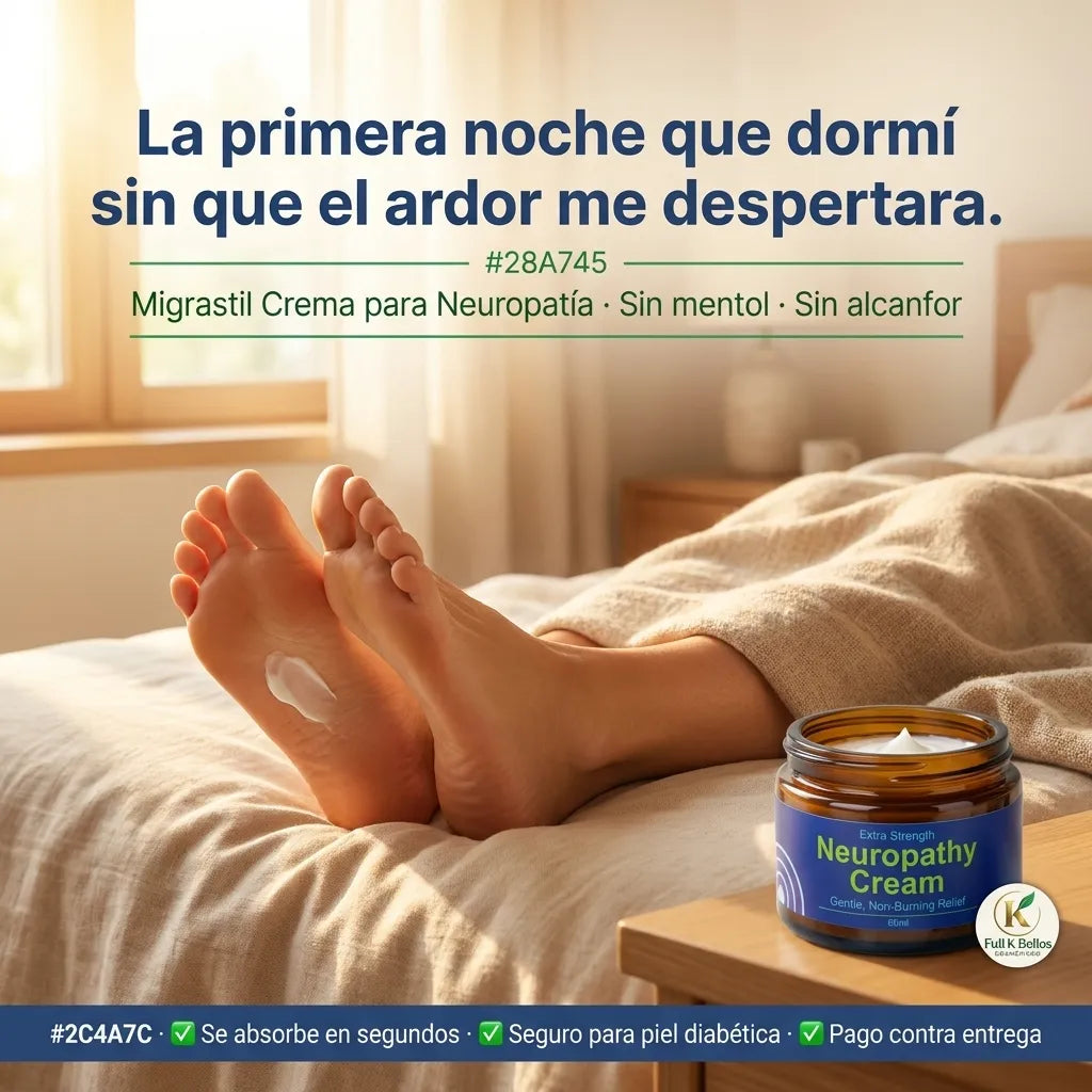 Pies con crema — alivio desde la primera noche